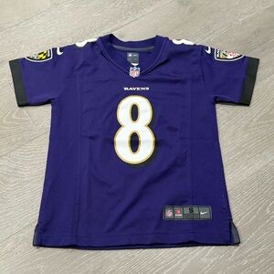 Nike Baltimore Ravens Lamar Jackson Jersey youth size Small S